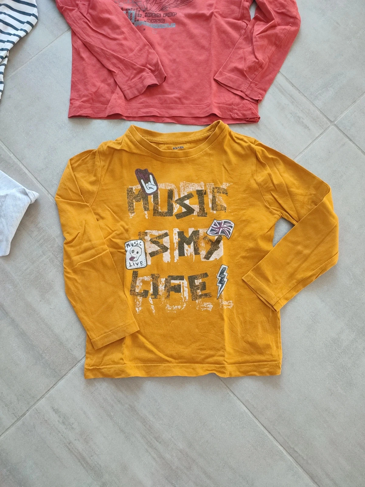 Lot of 9 Long Sleeve T-shirts for Boys Age 5 – photo 3